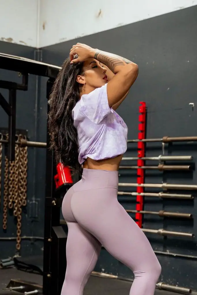 Mauve Purple Gym Outfit