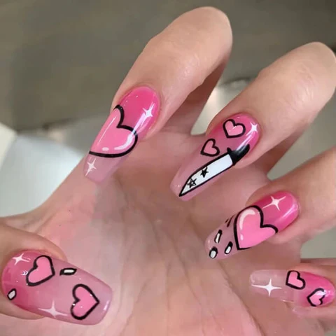 Valentine's Day Nail Designs