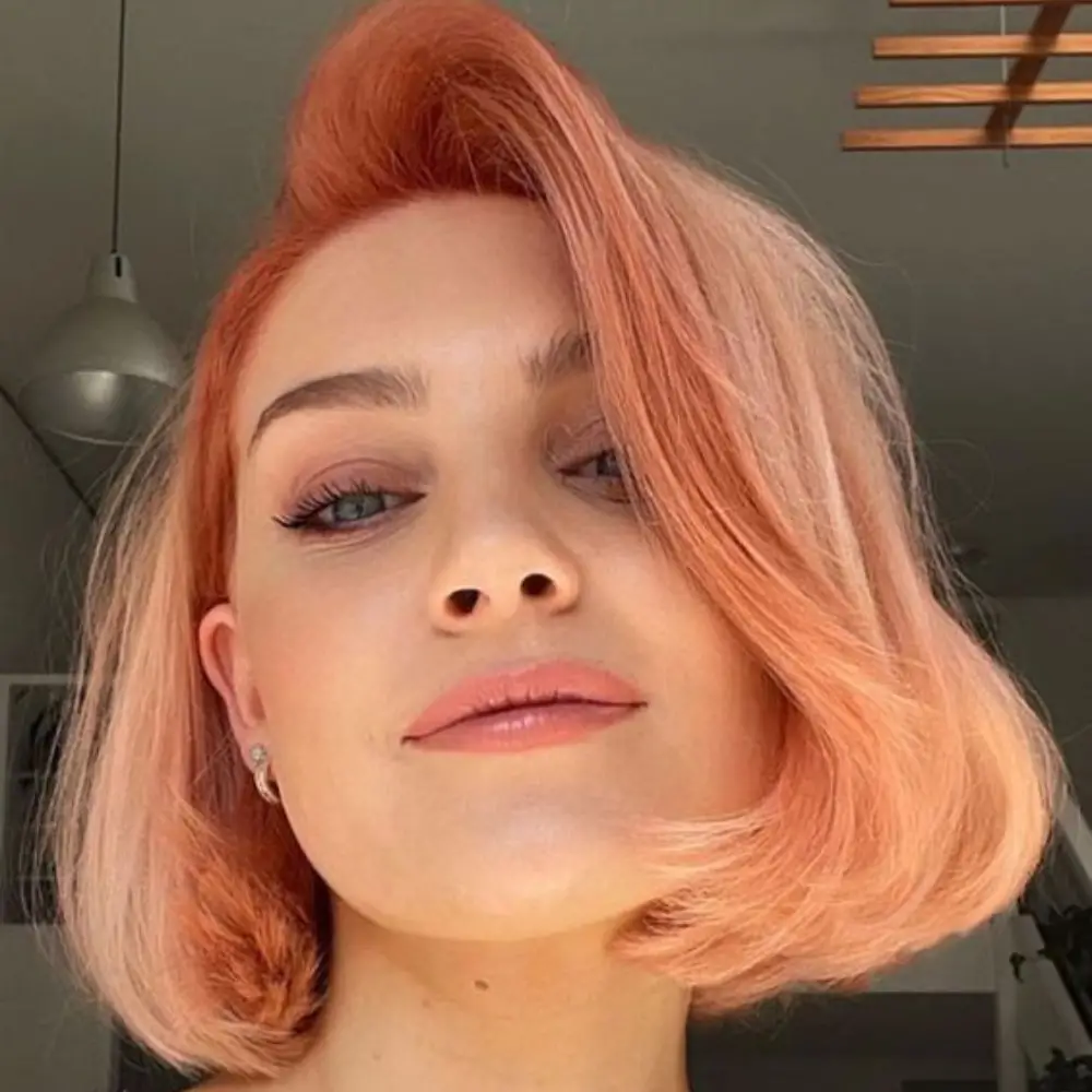 Peach Hair