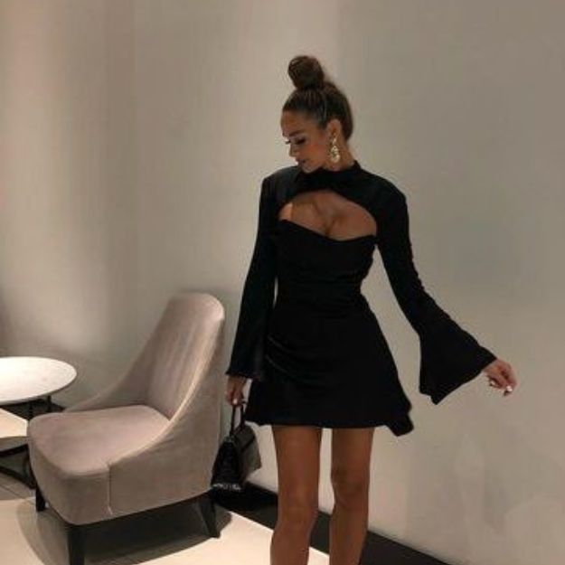 All Black Bachelorette Outfit