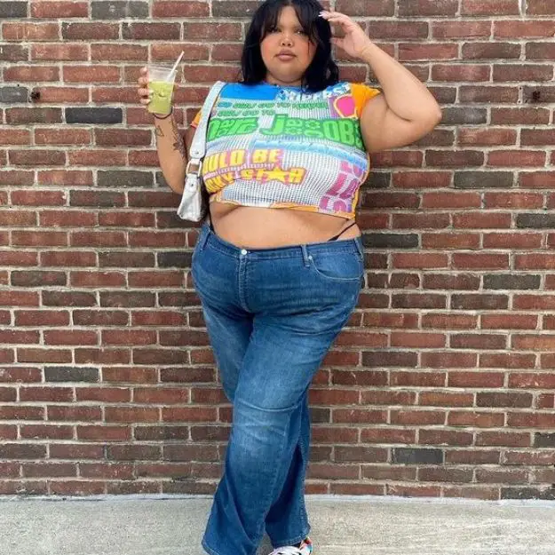 plus size 90s fashion