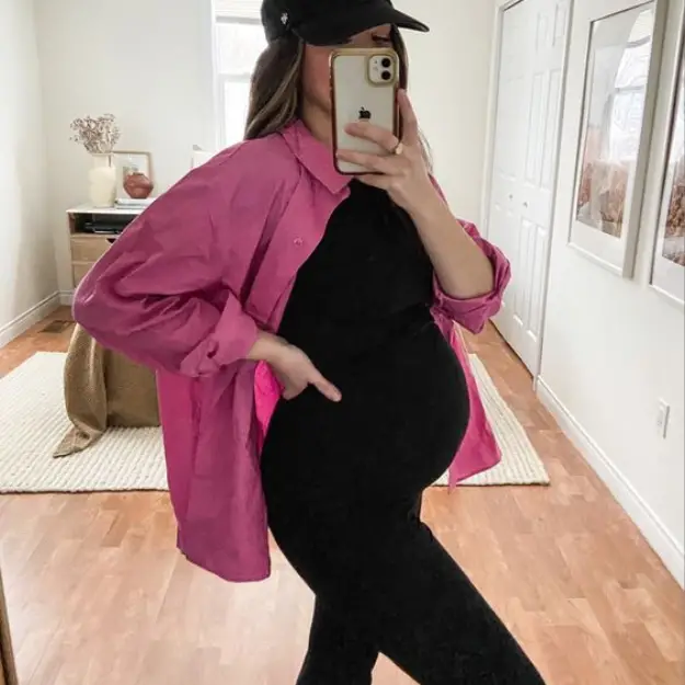 Pregnancy Outfits for Spring