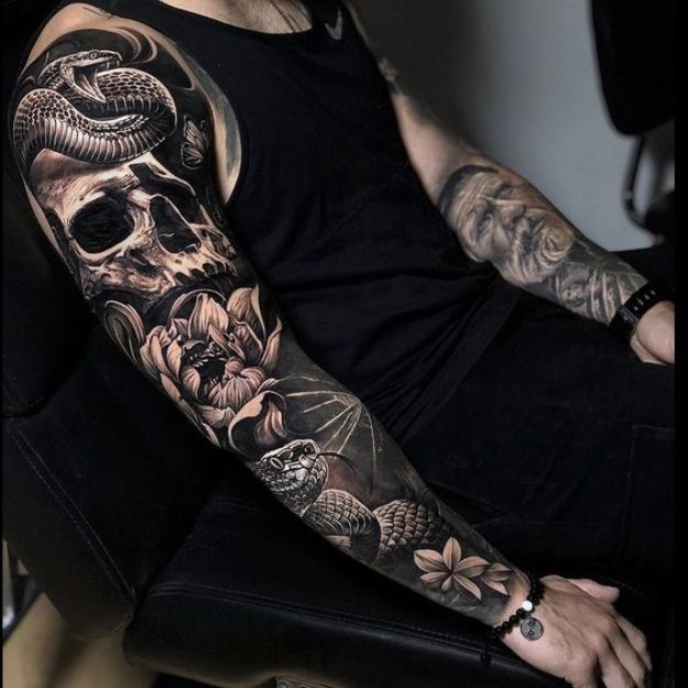 Skull Tattoo Ideas for Men