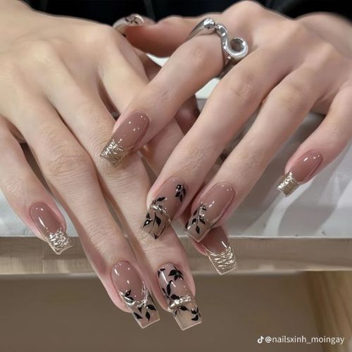 Acrylic Coffin Nail Designs