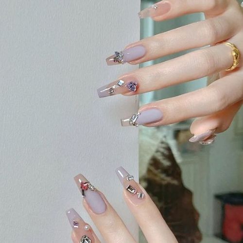 Acrylic Coffin Nail Designs