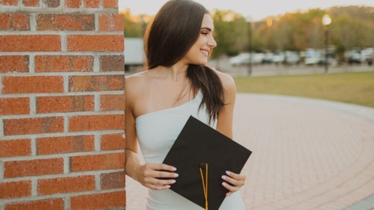 University Graduation Dress