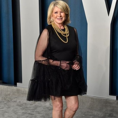 Martha Stewart Revealed Knee Style