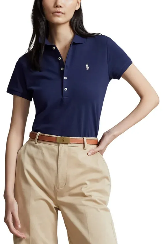 Cropped Polo Shirt