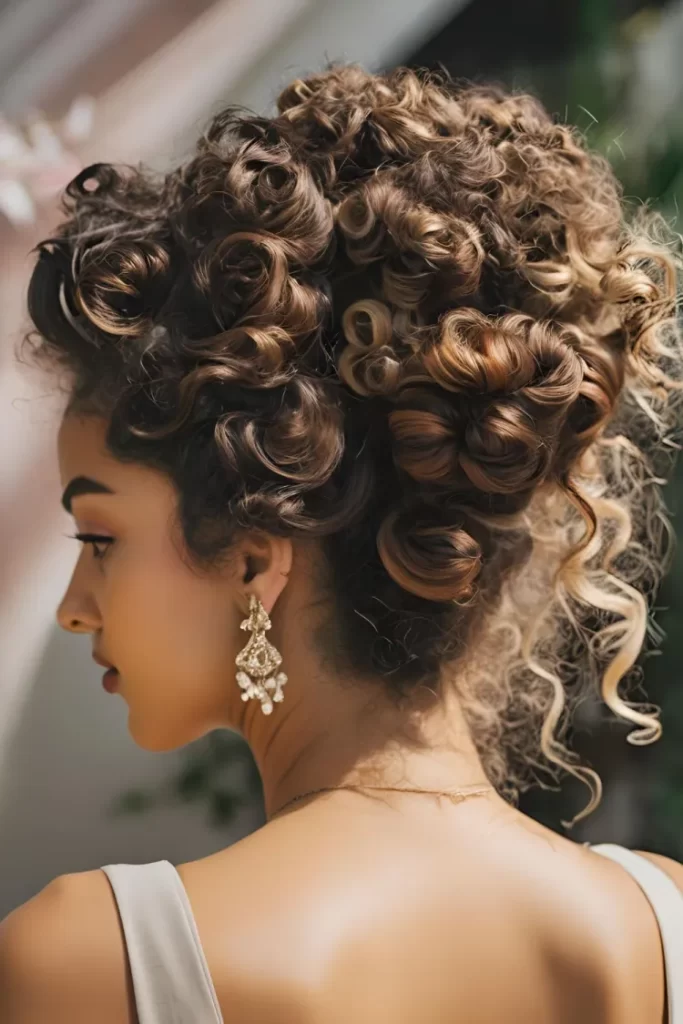  Twist Curly Hair Updos