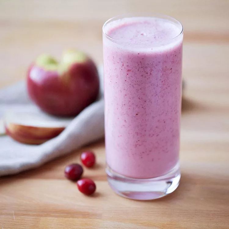 Super Energy Cranberry Apple Smoothie