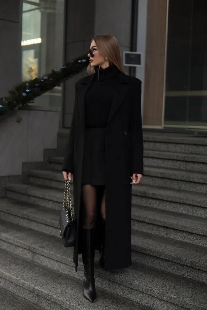 Classic Wool-Blend Coat