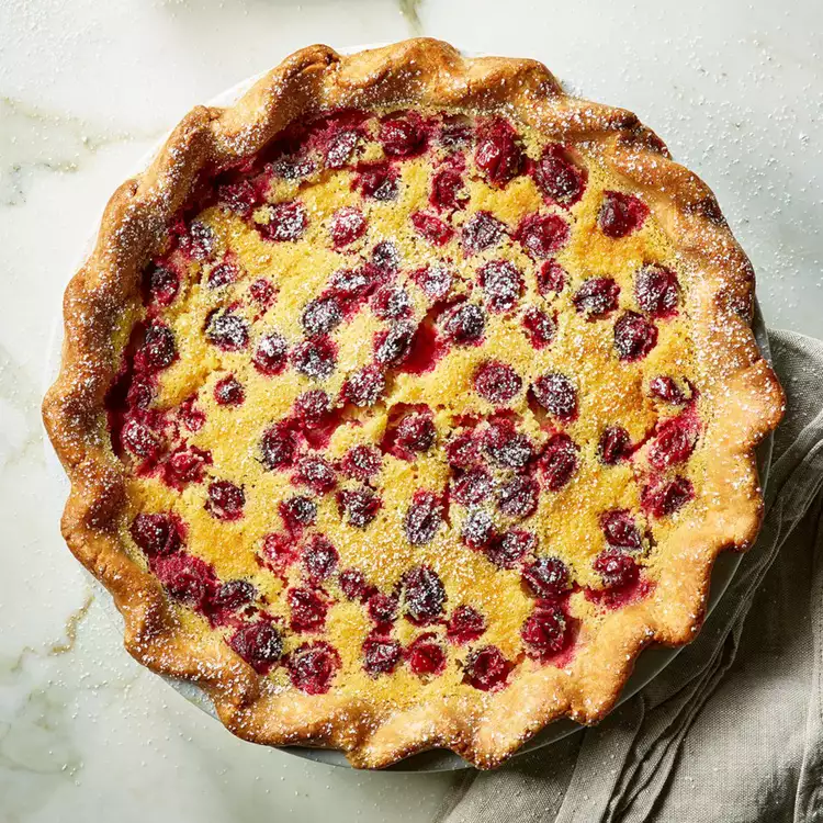 Cranberry Buttermilk Pie