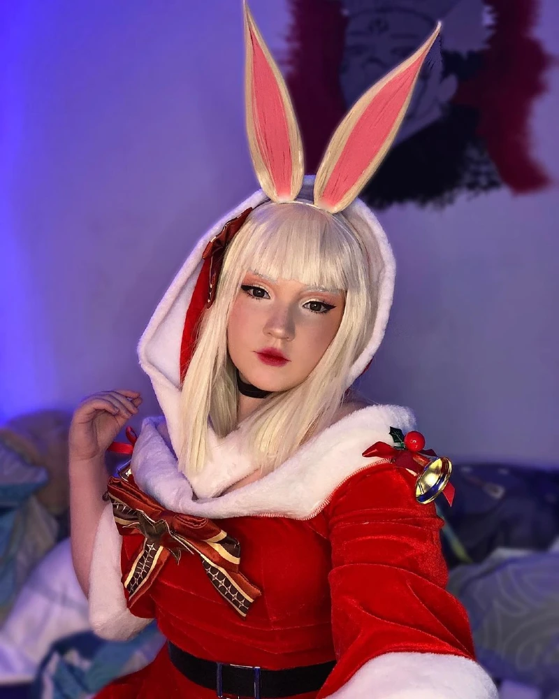 Christmas Bunny Costume