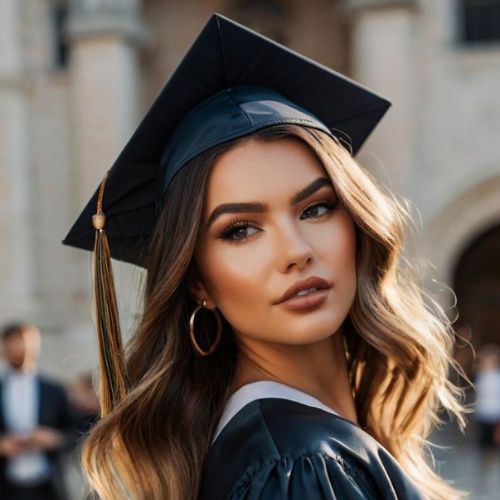 classic makeup look for graduation